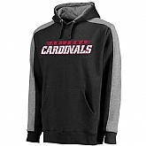 Men's Arizona Cardinals NFL Pro Line Westview Pullover Hoodie Black,baseball caps,new era cap wholesale,wholesale hats